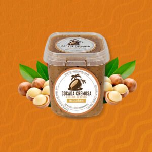Cocada no Pote Sabor Macadâmia 280gr (embalagem econômica)