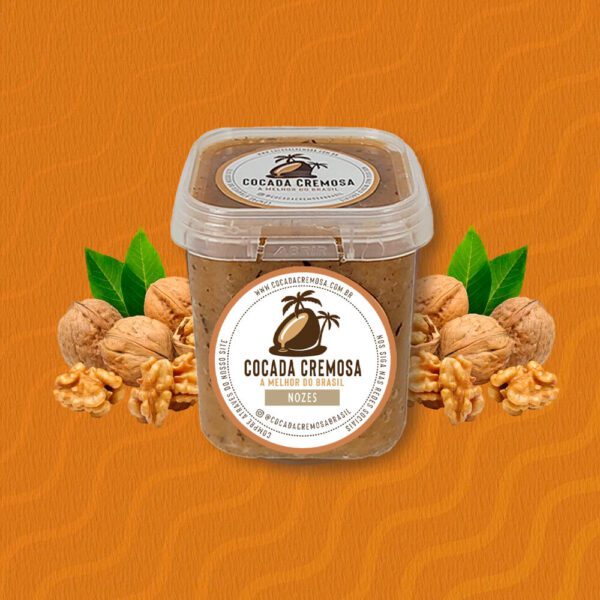 Cocada no Pote Sabor Nozes 280gr (embalagem econômica)